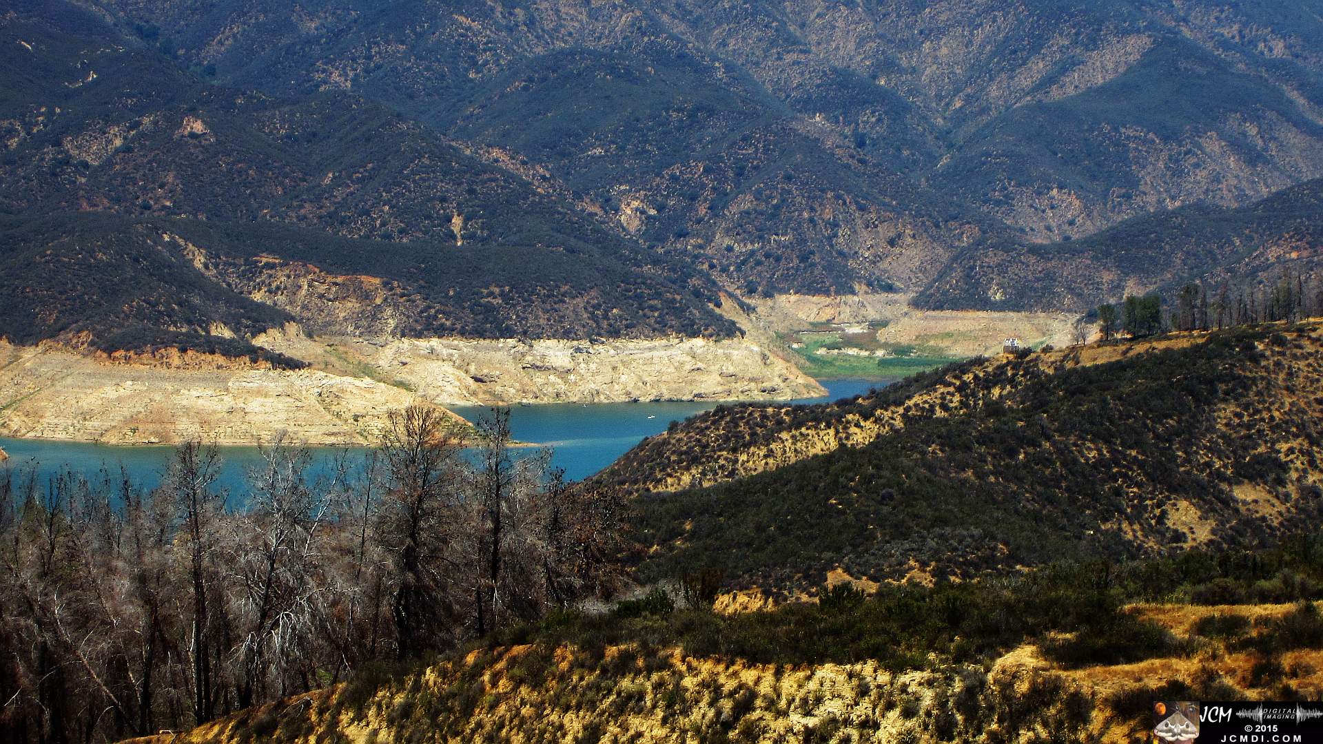 Castaic Lake low water level California drought June 14 2015 jcmdi.com